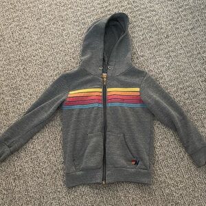 Kids Aviator Nation 5 Stripe Hoodie